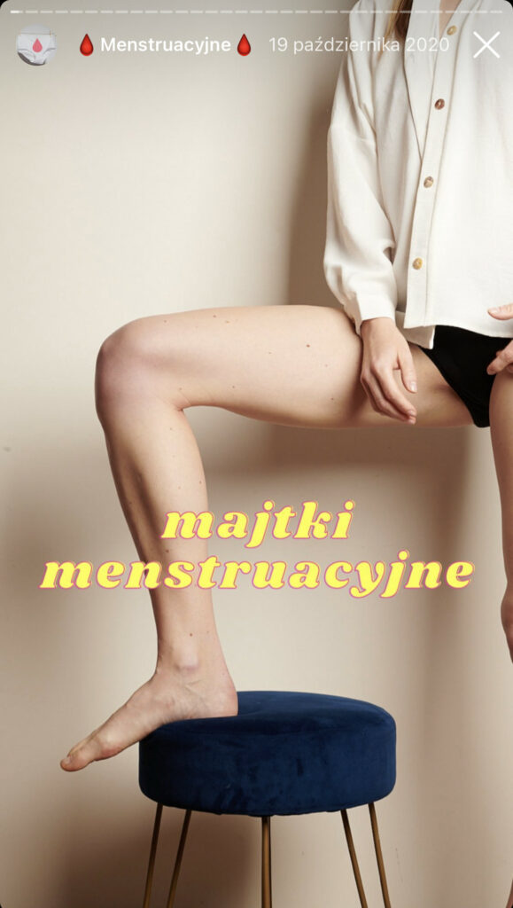 majtki menstruacyjne Skrojone