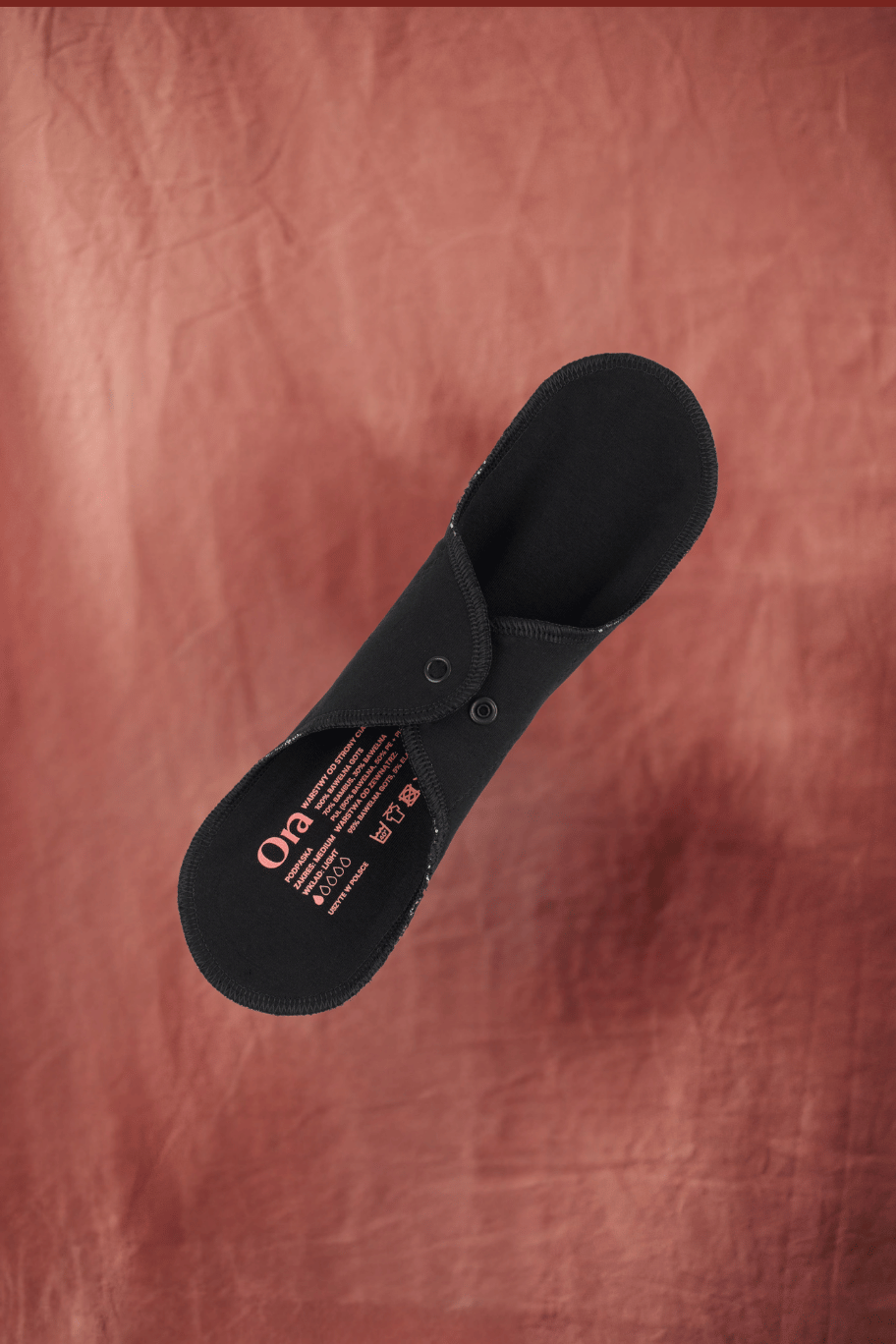 Wielorazowa podpaska medium z bawełny GOTS