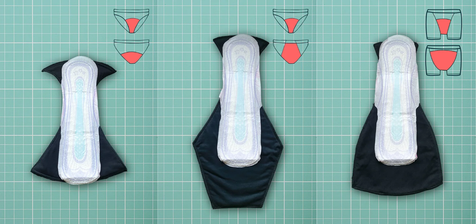 majtki menstruacyjne zamiast nocnej podpaski