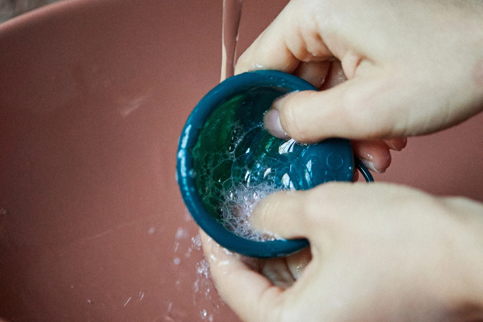 jak myć dysk menstruacyjny