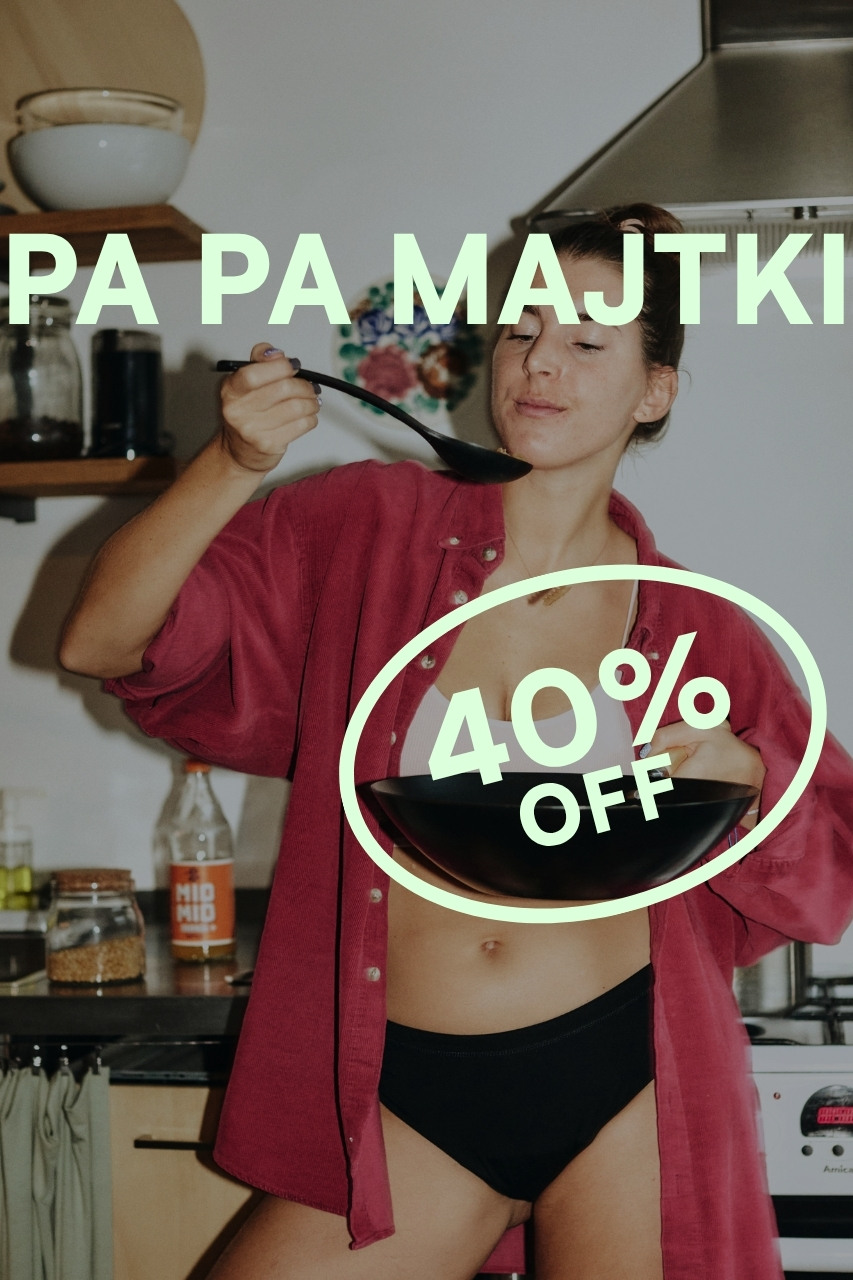 Majtki menstruacyjne hi-cut medium