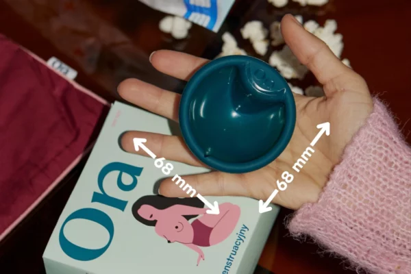 dysk menstruacyjny rozmiar